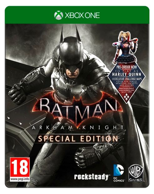 Image of Batman Arkham Knight Special Edition Steelpack Exclu Waynetech Booster Dlc Xbox One
