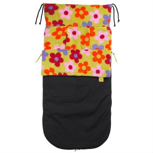 Image of Buggy Snuggle Explorer Waterproof Buggysnuggles (bright Flowers)