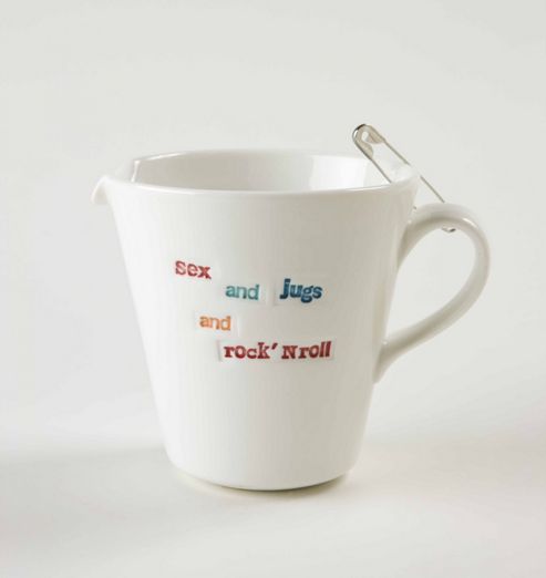 Image of Keith Brymer Jones 'sex And Jugs And Rock 'n Roll' Jug