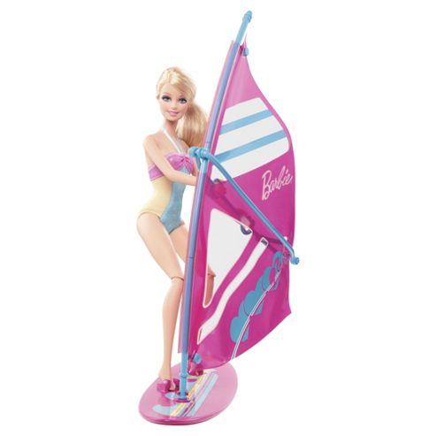 Image of Barbie On The Go Windsurfing Playset