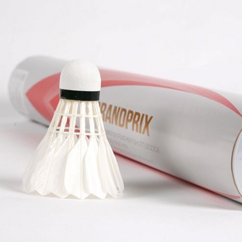 Image of 12 Li-ning Grandprix Feather Shuttles Badminton Shuttlecocks 77 Speed