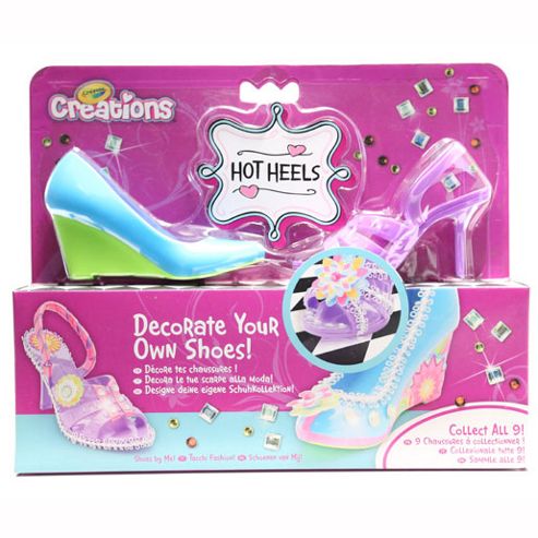 Image of Crayola Creations Hot Heels Two Pack - Blue And Pink