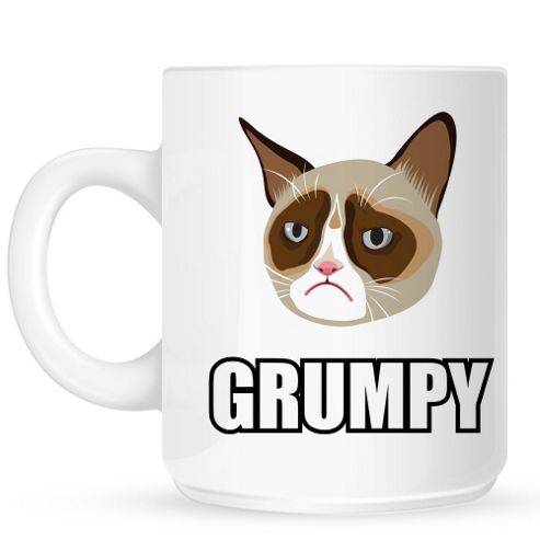 Image of Grumpy Cat 10oz Ceramic Mug