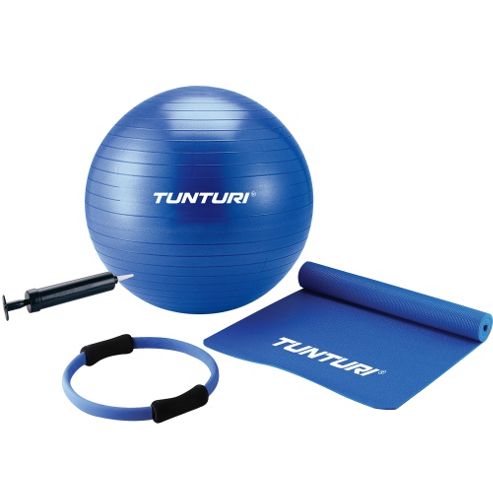 Image of Tunturi Pilates Kit - Ball, Mat, Pilates Ring