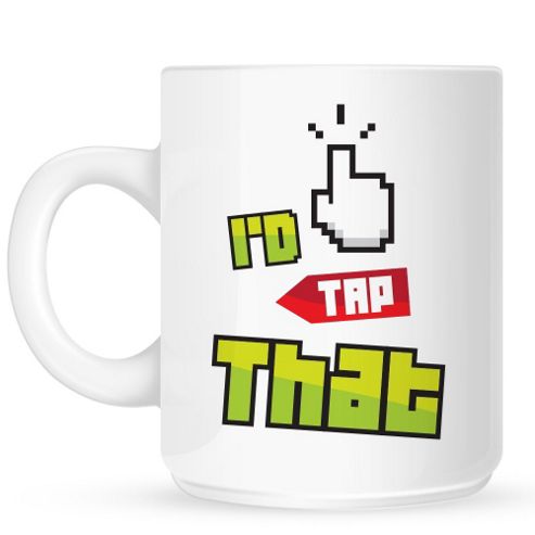 Image of I'd Tap That Flappy 10oz Ceramic Mug