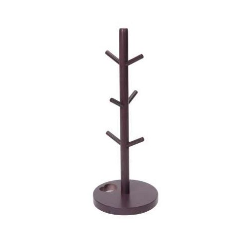 Image of Dexam Vintage Home Woodware Mug Tree - Aubergine