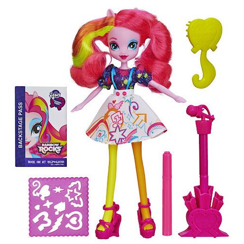 Image of My Little Pony Equestria Girls Deluxe Doll - Pinkie Pie