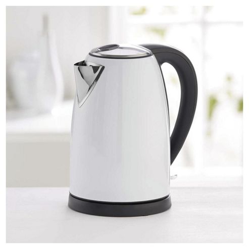 Image of Tesco Jkl13w 3kw Ss Kettle White
