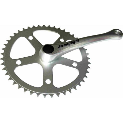 Image of Stronglight 55 Series Single Chainset: 46t X 3/32inch. 170mm Cranks