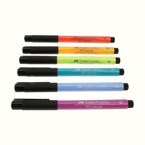 Image of Faber Castell Pitt Manga Set - Shojo 6pk