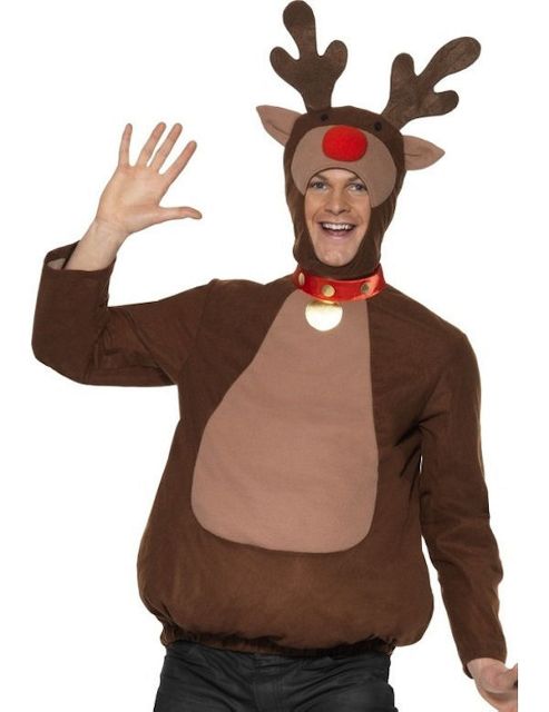 Image of Reindeer Top & Antlers - Medium