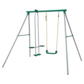 Plum Single Swing And Glider Set