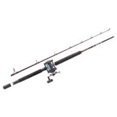 Abu Garcia MT702SWH/GT345 RH 2PC Boat Rod and Reel Combo - 15-40lb