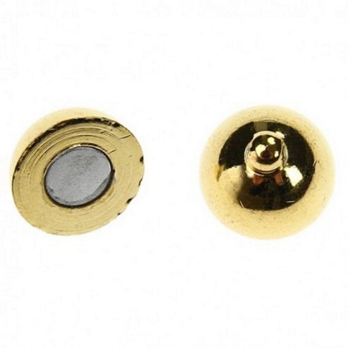 Image of Large Magnetic Clasp Ball - Gold - 1 Pack