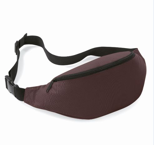 Image of Bagbase 2.5l Ladies Adjustable Belt Bag Chocolate