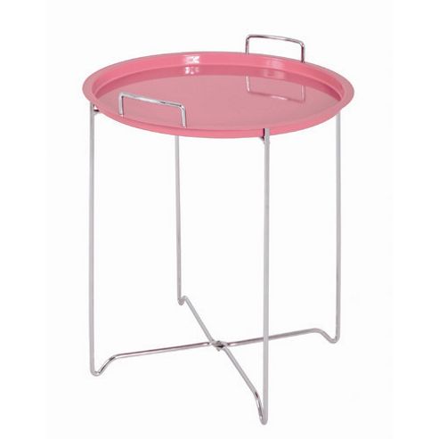 Image of Urbane Designs Side Table - Pink