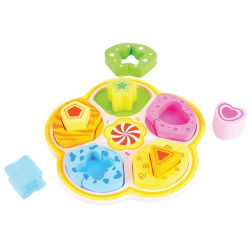 Image of Bigjigs Toys Bj504 Flower Shape Sorter
