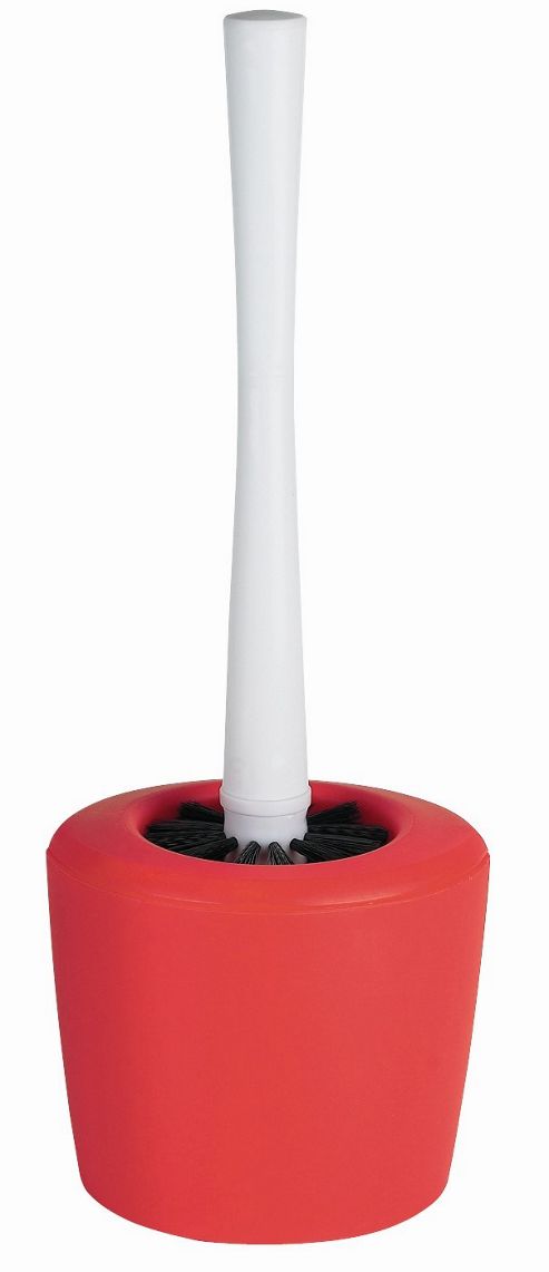 Image of Spirella Lemon-opaque Toilet Brush - Red