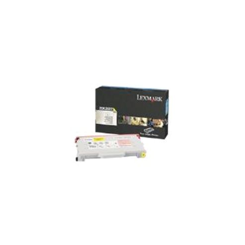 Image of Lexmark C510 Yellow Toner Cartridge (3k)