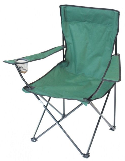 Image of Yellowstone Essential Folding Camping Chair Green
