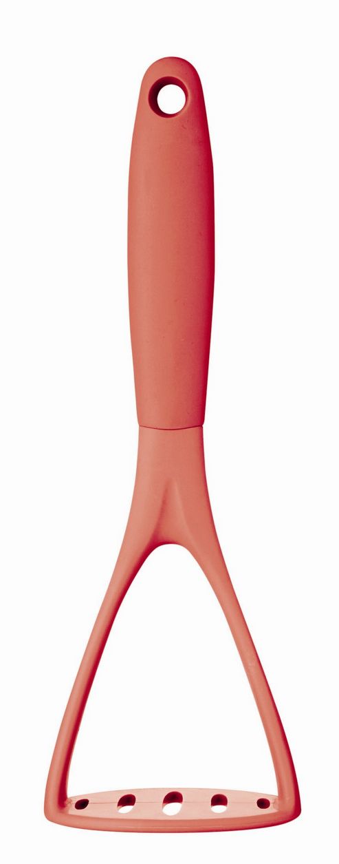 Image of Kitchencraft Colourworks Potato Masher, Red