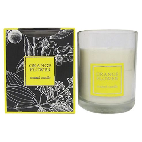 Image of Greenhill And York Orange Flower Boxed Candle
