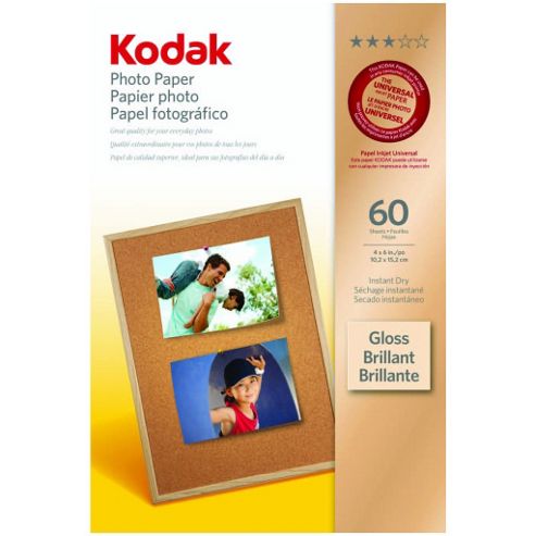 Image of Kodak Photo Paper 6 X 4-inch Bronze