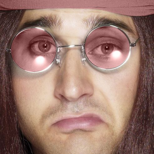 Image of Round Glasses - Pink