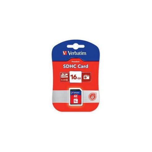 Image of Verbatim 16gb Securedigital Sdhc