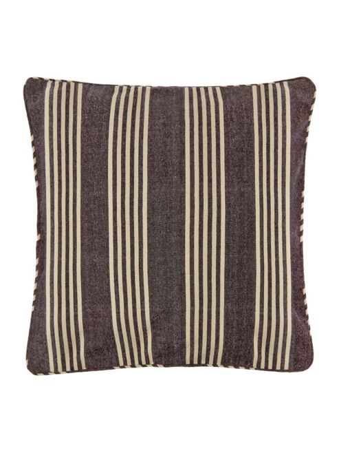 Image of Linea Yarn Dyed Woven Stripe, Black