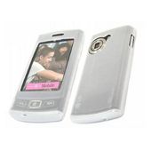 iTALKonline 15692 SoftSkin White Silicone Case - LG GM360 Viewty Snap