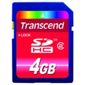 Transcend 4GB SDHC Class 2 Flash Memory Card