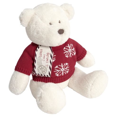 Image of Mamas & Papas Soft Toy My Xmas Bear