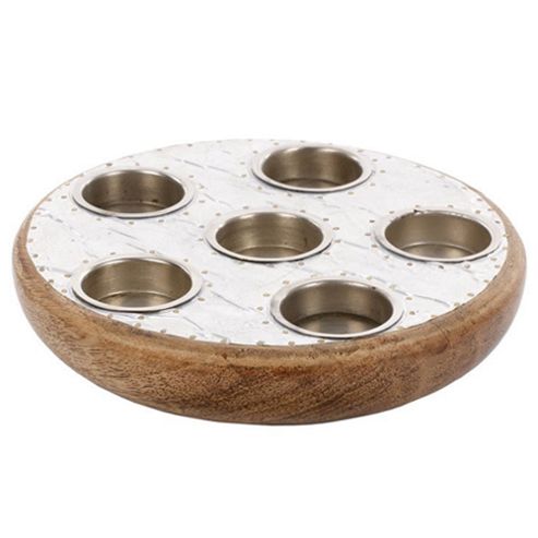 Image of Bowl-round Tealight Decorative Display