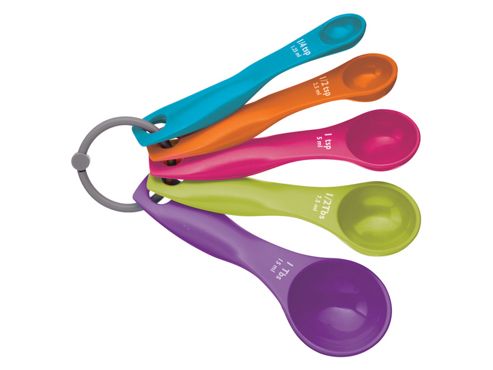Image of Kitchen Craft Colourworks Measuring Spoon Set