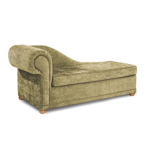 Image of Highgrove Chaise Longue Sofabed Lime