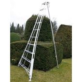 Trade 1.8m (5.91ft) Adjustable - Garden Hedge Cutting Tripod Ladder