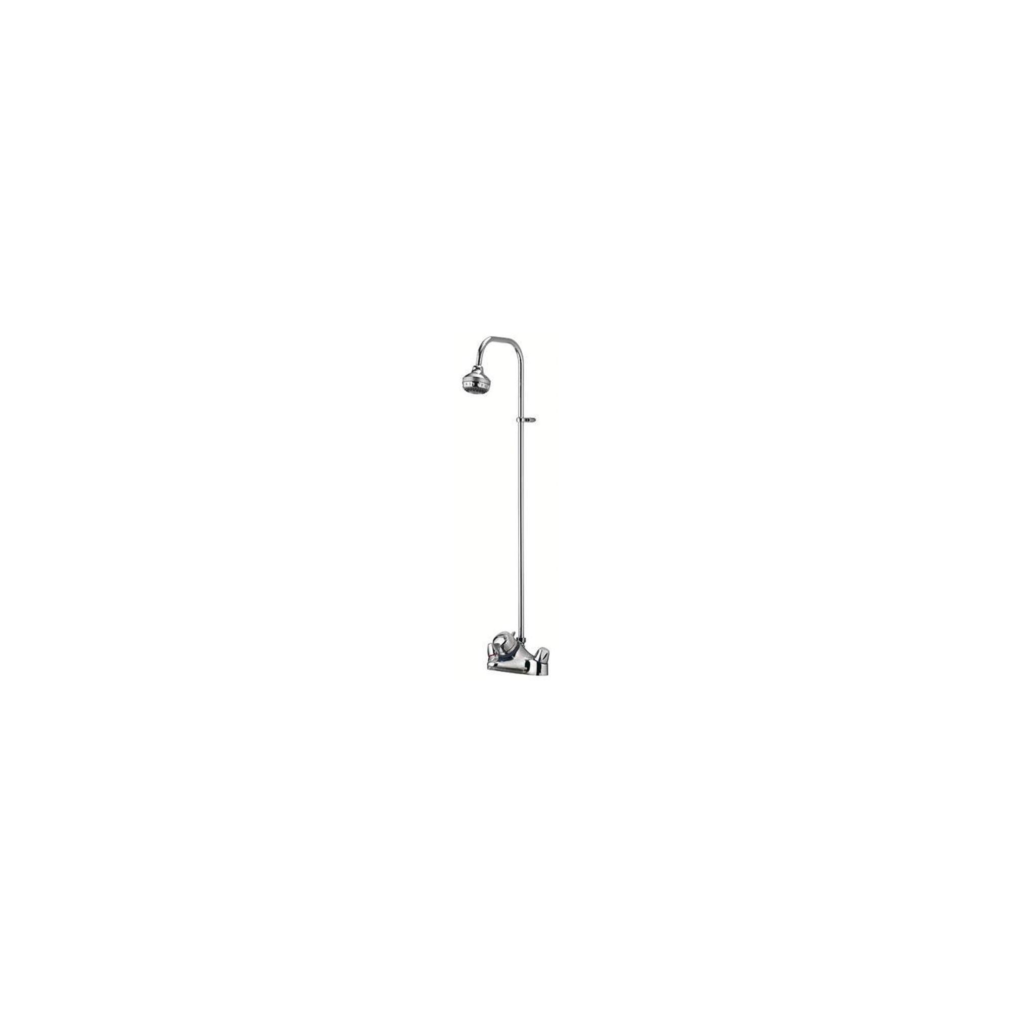 Aqualisa Aquamixa Thermo Shower Valve with Exposed Shower Head Chrome at Tesco Direct