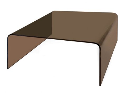 Image of Premier Housewares Cascade Square Coffee Table - Black