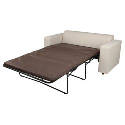 Stanza Fabric Sofabed Natural