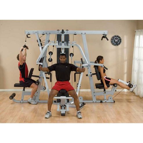 Image of Body-solid Gexm4000 Commercial Multi Gym (grey)