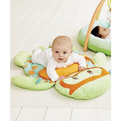 Image of Baby Ocean Tummy Time Turtle Playmat