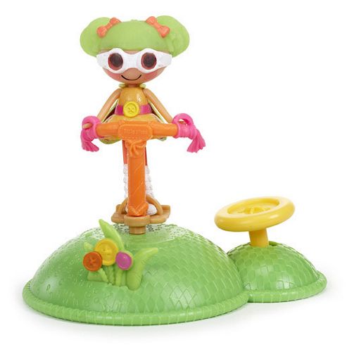 Image of Mini Lalaloopsy Doll Playground - Dyna Might Pogo Stick
