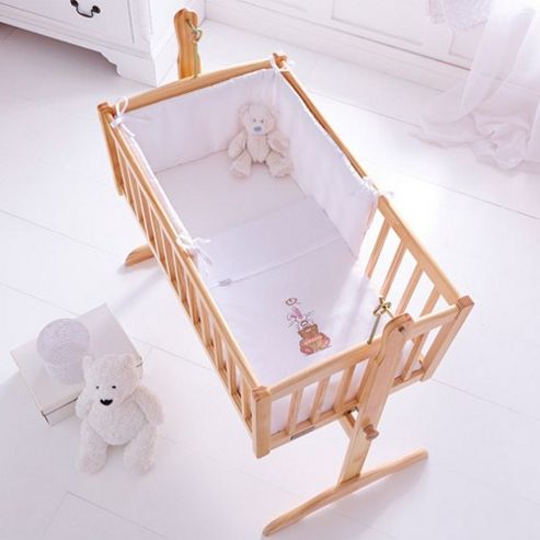Image of Clair De Lune 2pc Crib Set (tippy Tumble White)