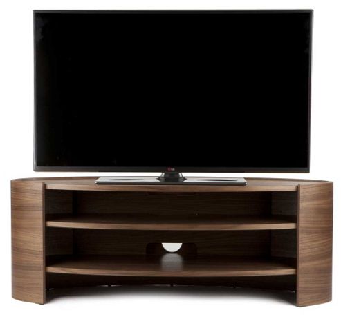 Image of Tom Schneider Elliptic 1250 Walnut Tv Stand
