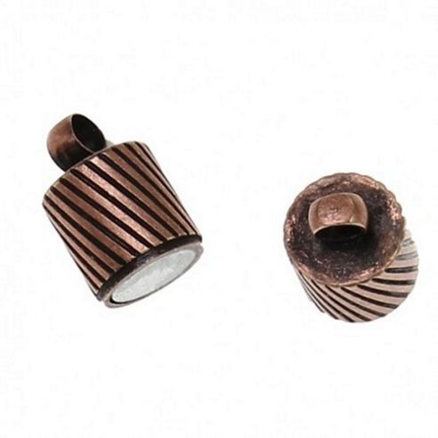 Image of Large Magnetic Clasp - Copper - 6 Pack
