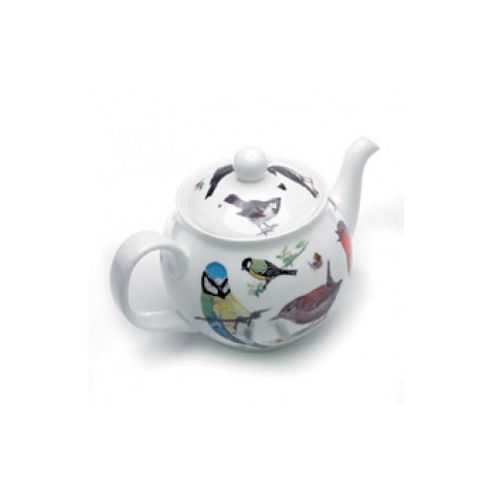 Image of Roy Kirkham Garden Birds Bone China 6 Cup Teapot