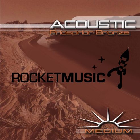 Image of Rocket Phosphor Bronze Acoustic String Set - Medium
