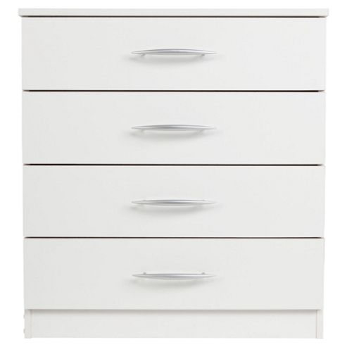 Image of Ashton 4 Drawer Chest White