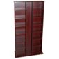 Techstyle CD DVD Media Storage Shelves - Mahogany